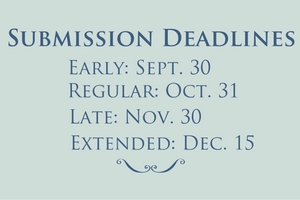 Submission Deadlines