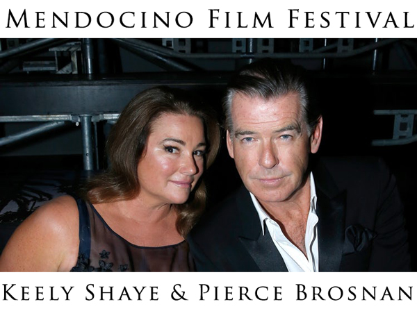Keely and Pierce Brosnan